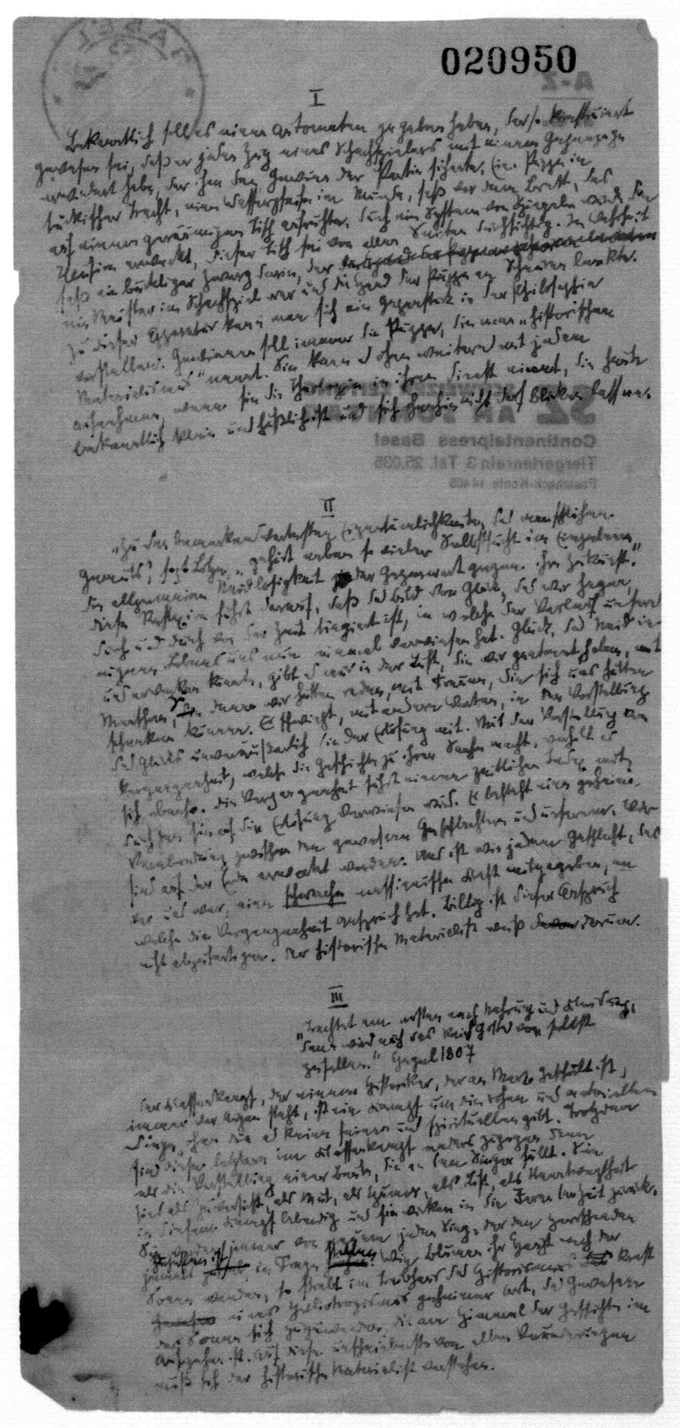 Walter Benjamin, Theses on the Concept of History  